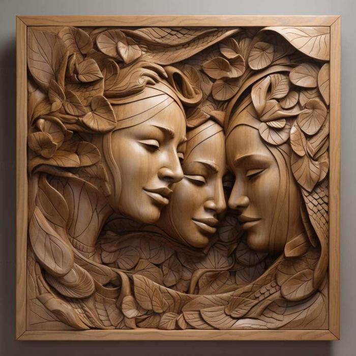 نموذج ثلاثي الأبعاد لآلة CNC 3D Art 